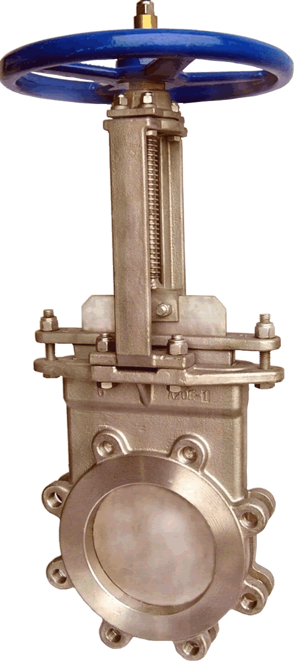 Figure 77 Cast Stainless Steel Resilient Seat Knife Gate Valve